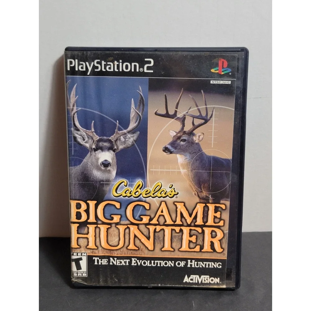 Cabela's Big Game Hunter PlayStation 2, 2002 PS2 Tested Works